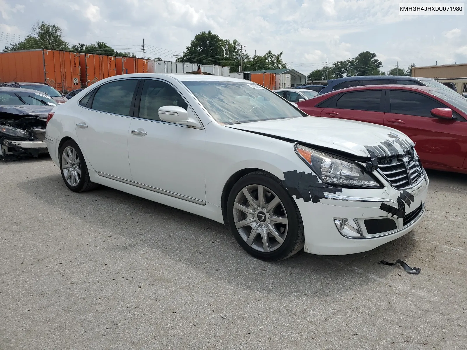 2013 Hyundai Equus Signature VIN: KMHGH4JHXDU071980 Lot: 65424064