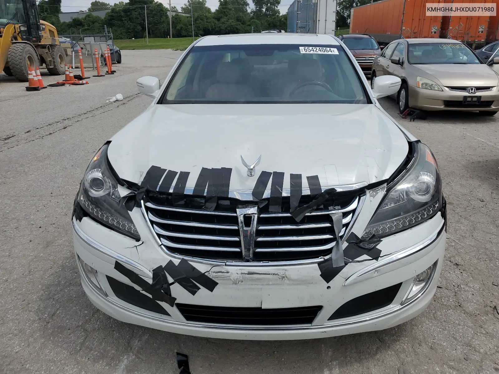 KMHGH4JHXDU071980 2013 Hyundai Equus Signature