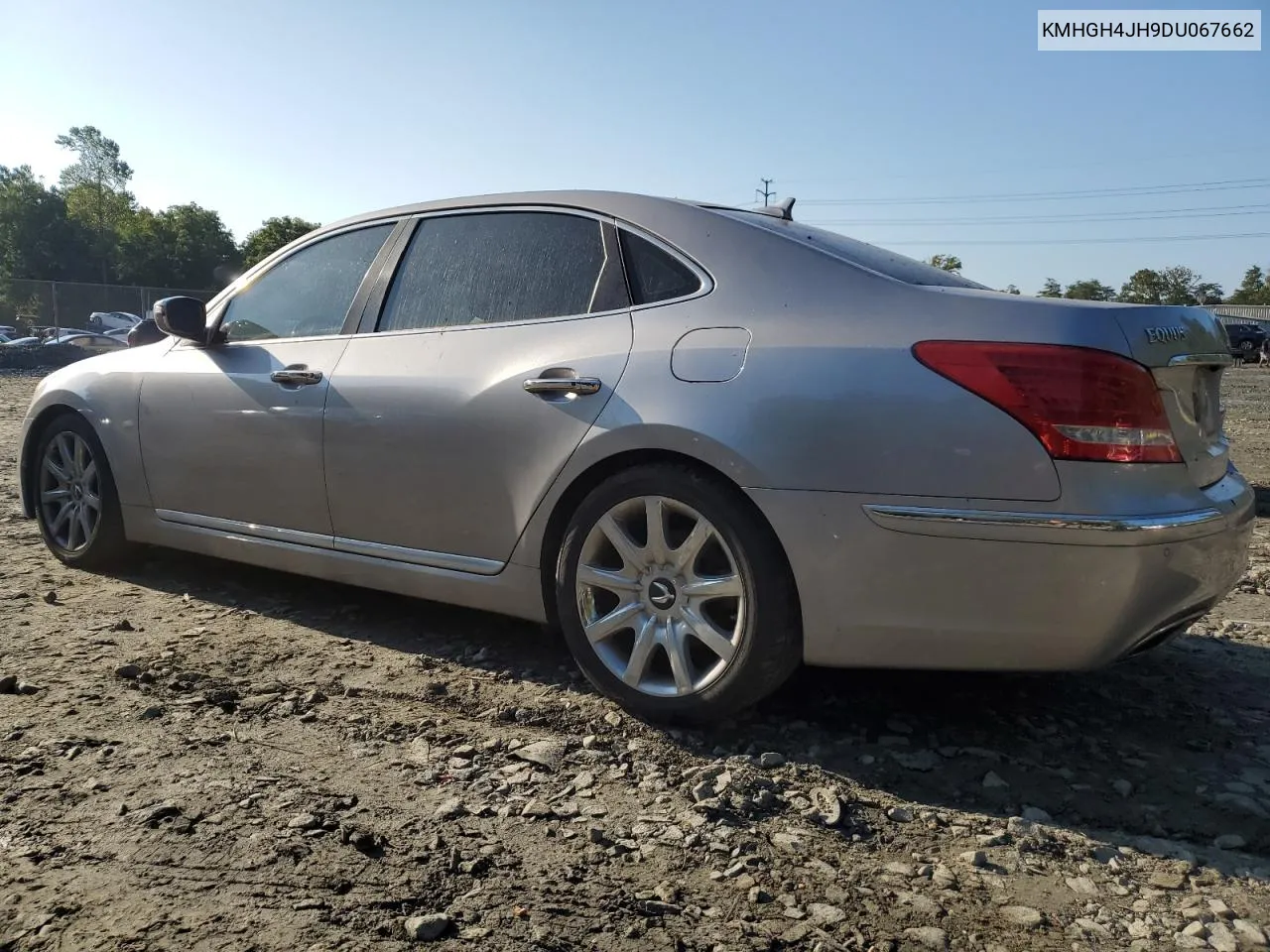 2013 Hyundai Equus Signature VIN: KMHGH4JH9DU067662 Lot: 74026794