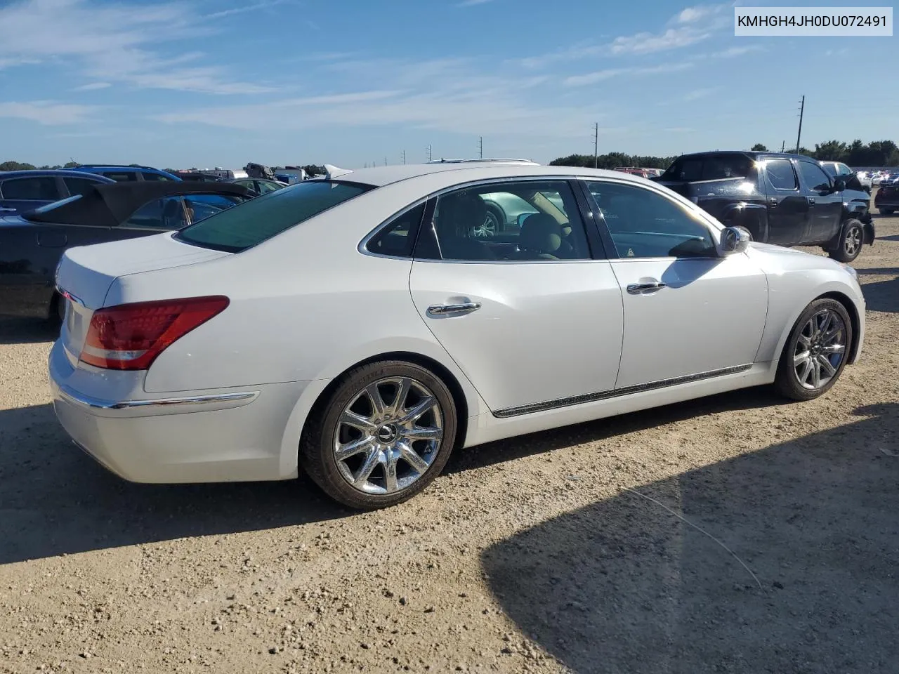 2013 Hyundai Equus Signature VIN: KMHGH4JH0DU072491 Lot: 74056394