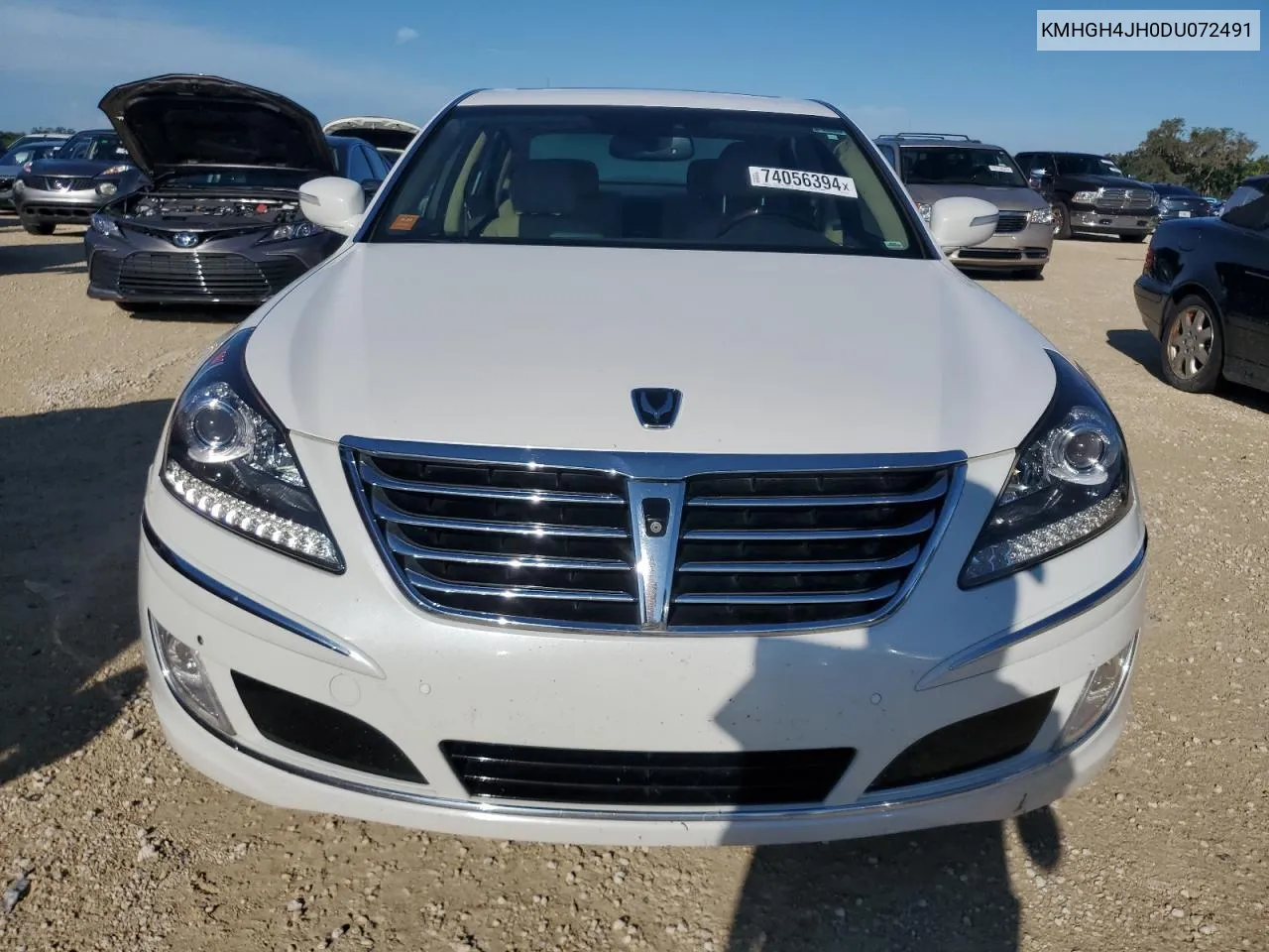 2013 Hyundai Equus Signature VIN: KMHGH4JH0DU072491 Lot: 74056394