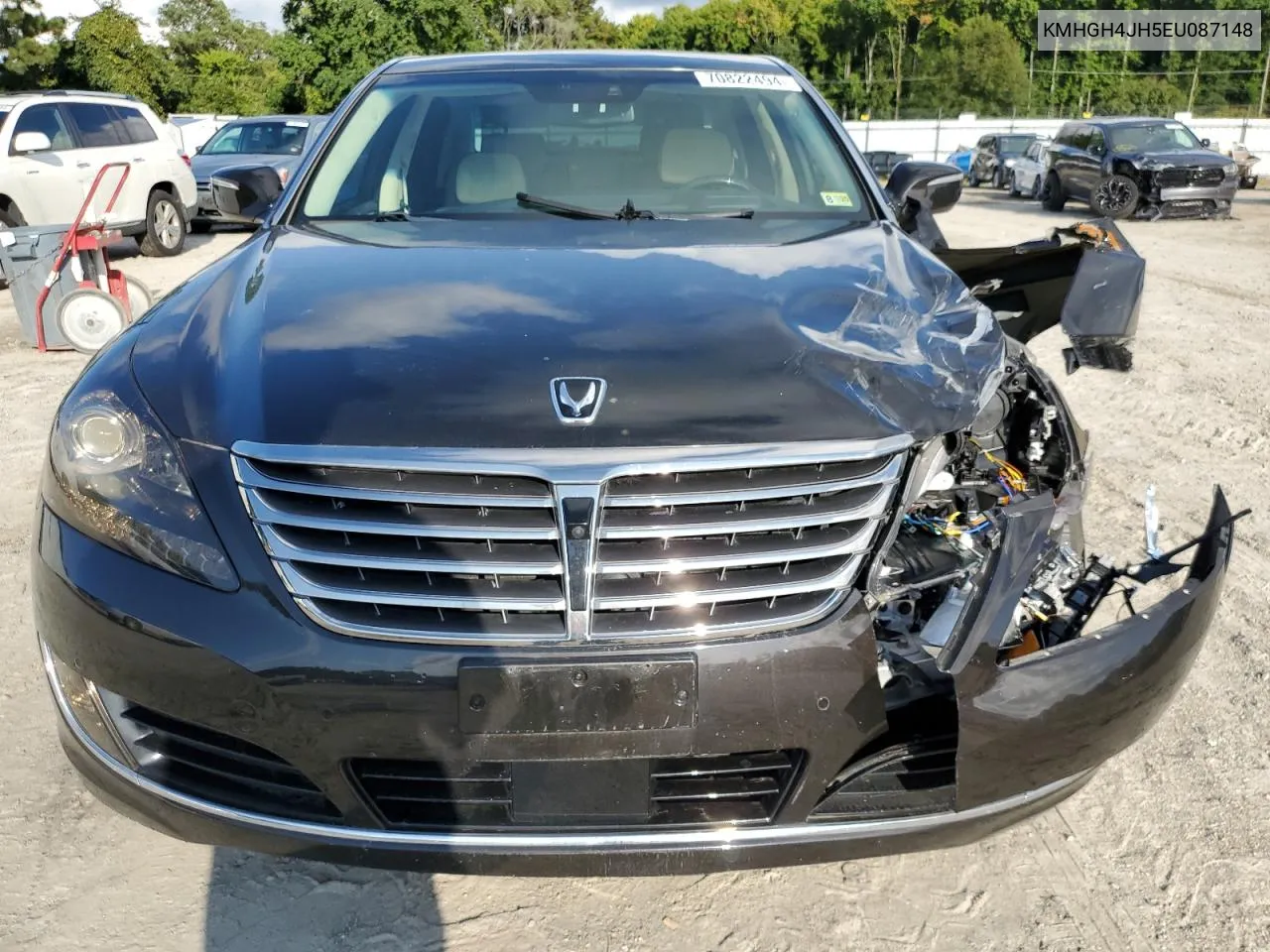 2014 Hyundai Equus Signature VIN: KMHGH4JH5EU087148 Lot: 70822494