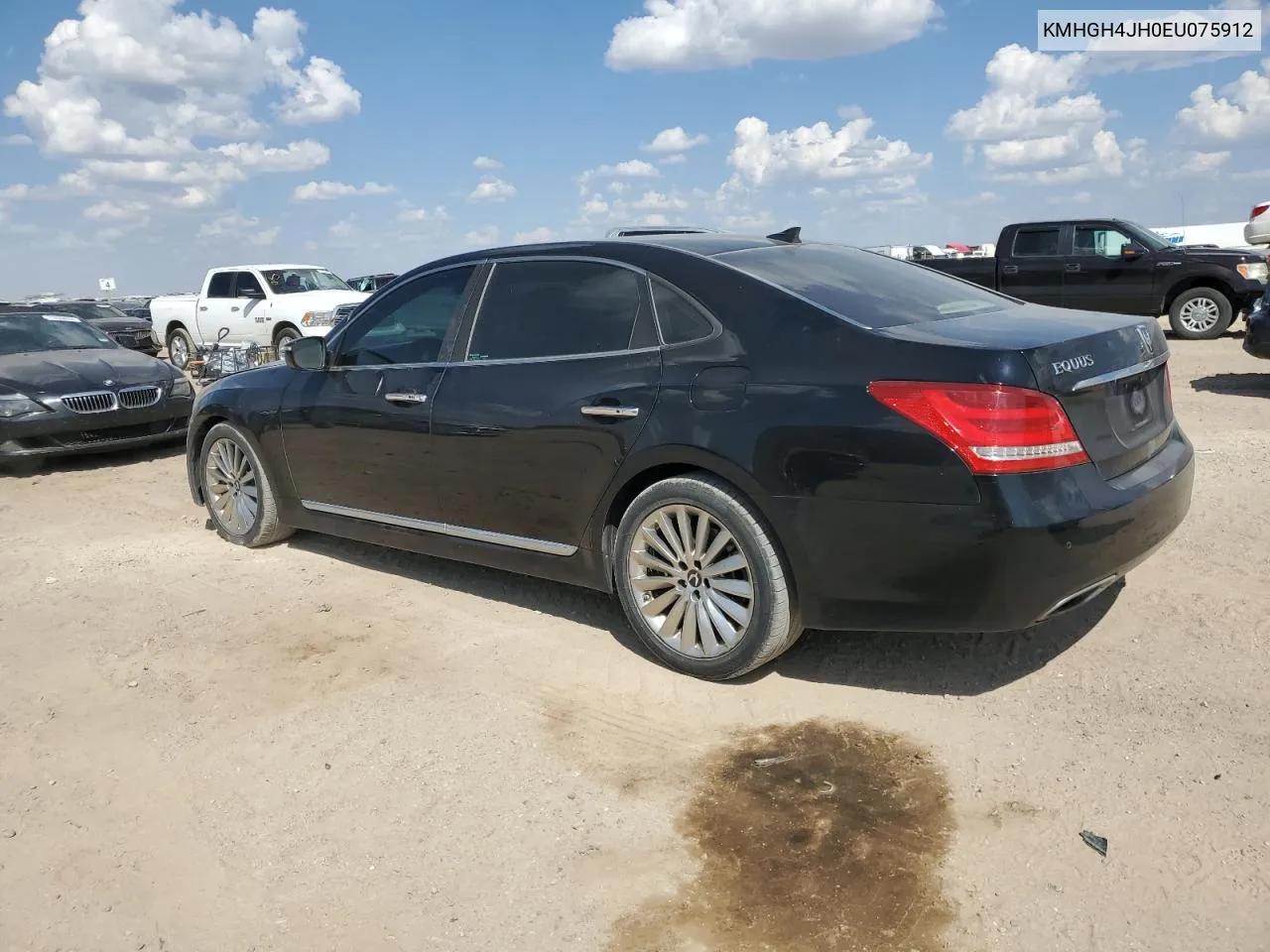 KMHGH4JH0EU075912 2014 Hyundai Equus Signature