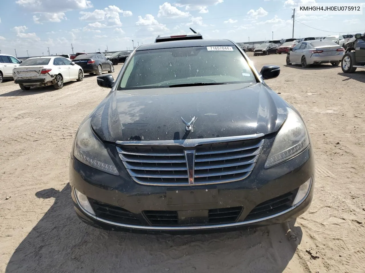 2014 Hyundai Equus Signature VIN: KMHGH4JH0EU075912 Lot: 71657844