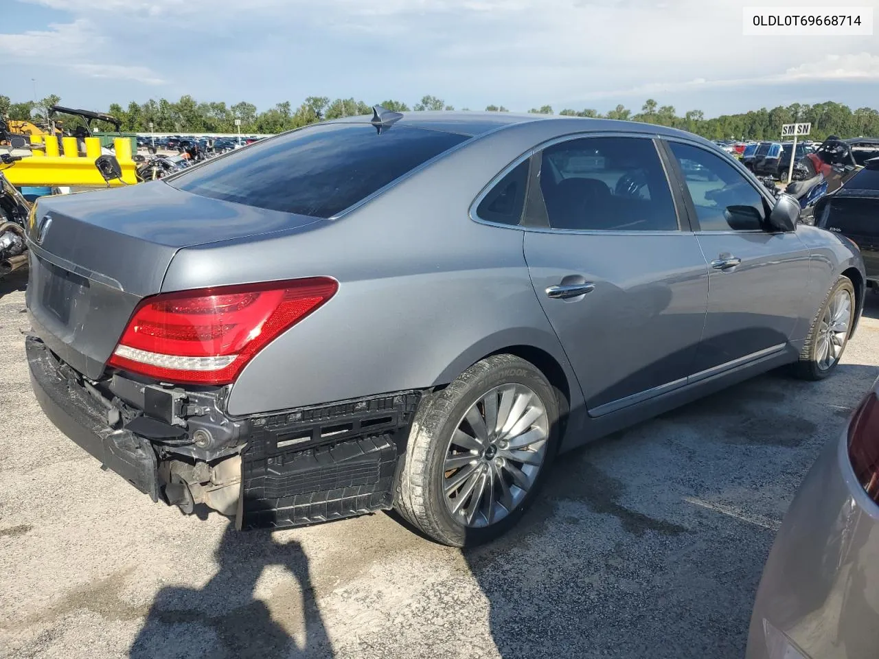 2014 Hyundai Equus Sign VIN: 0LDL0T69668714 Lot: 73209564