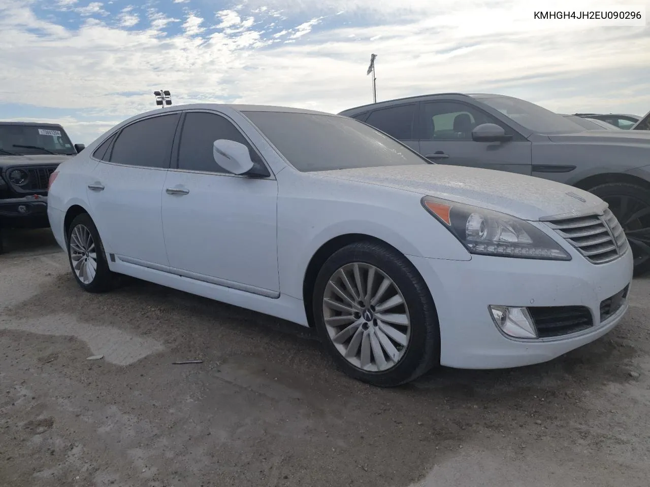 2014 Hyundai Equus Signature VIN: KMHGH4JH2EU090296 Lot: 74122484