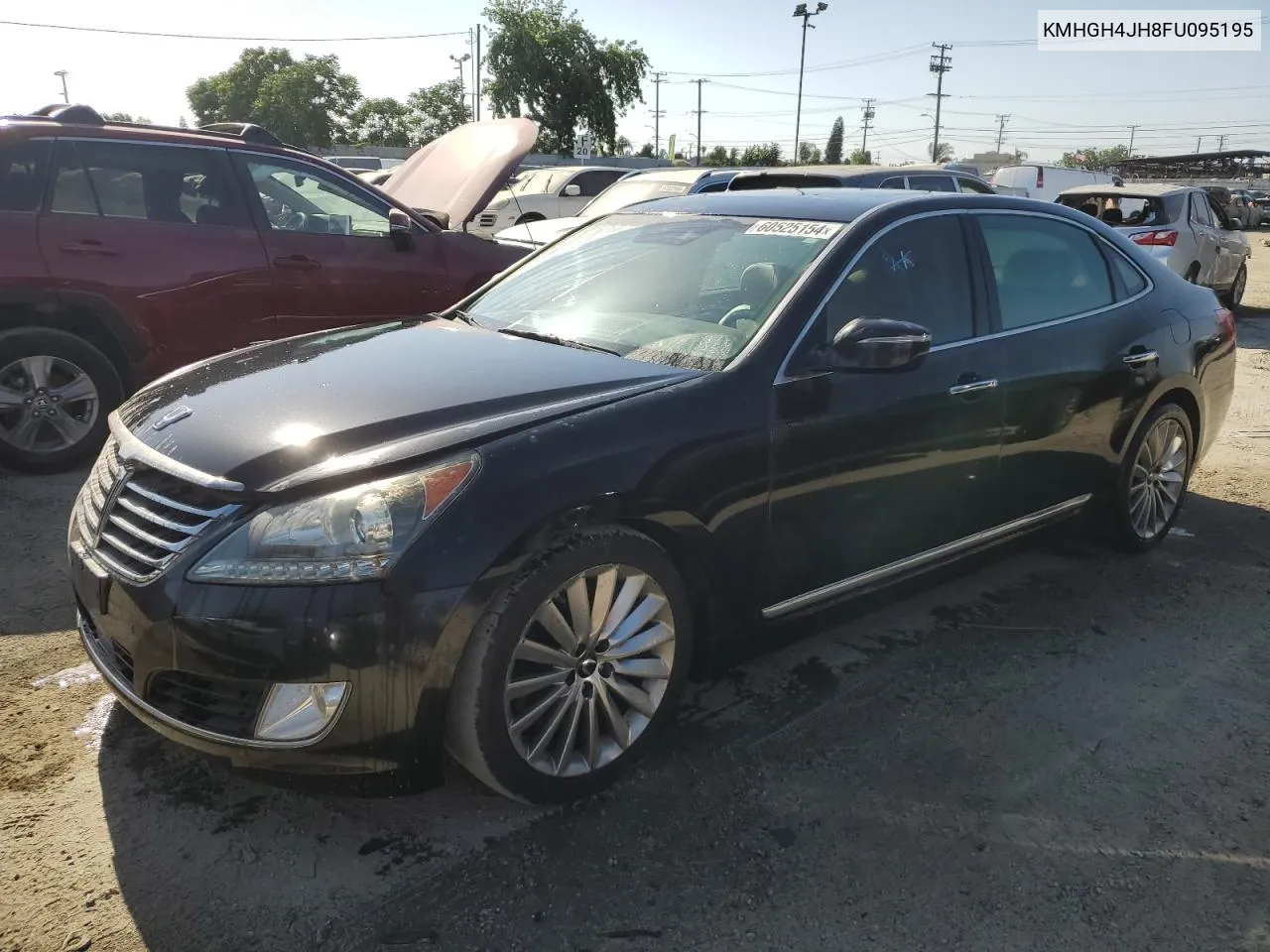 2015 Hyundai Equus Signature VIN: KMHGH4JH8FU095195 Lot: 60525154