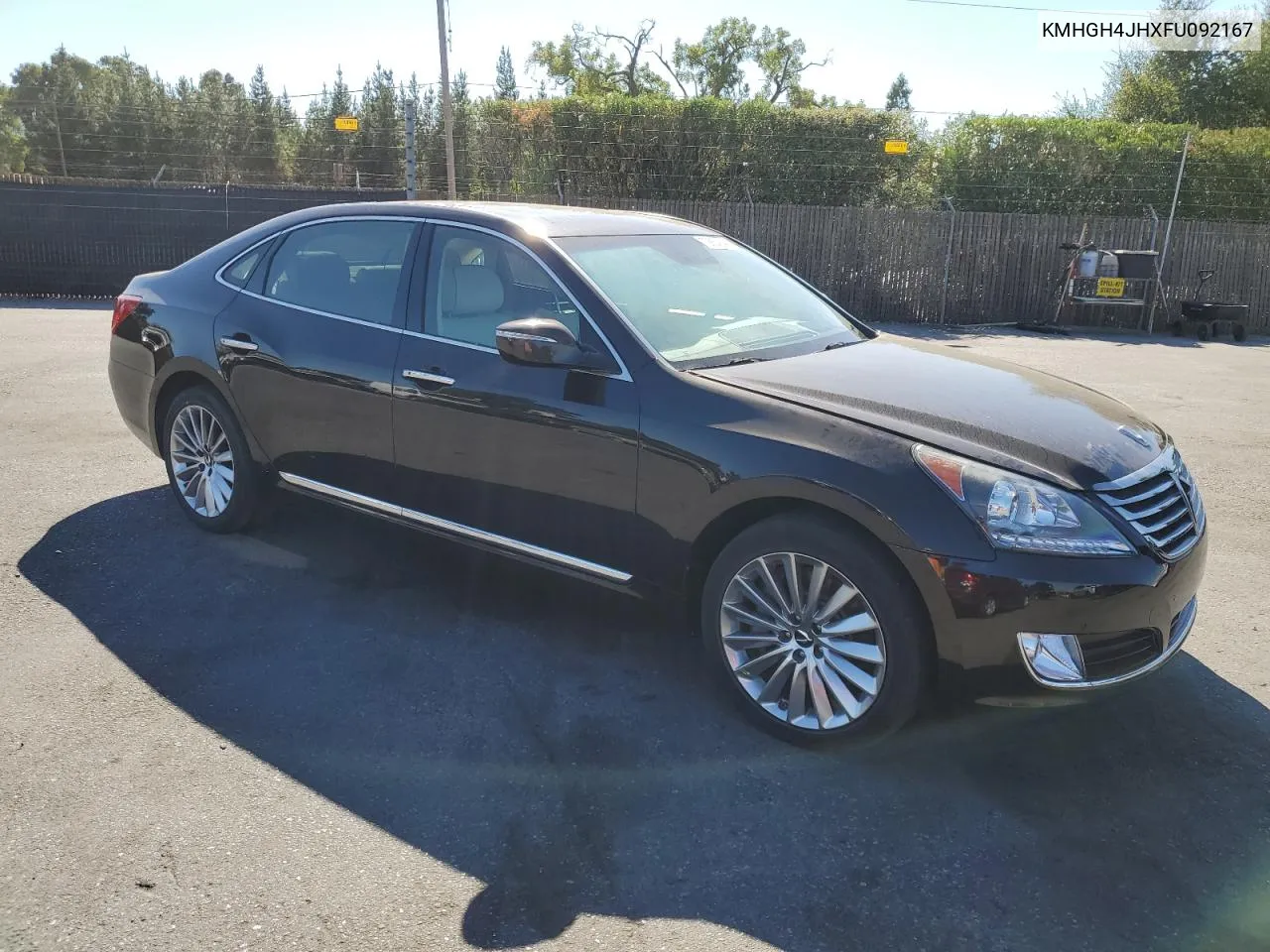 KMHGH4JHXFU092167 2015 Hyundai Equus Signature