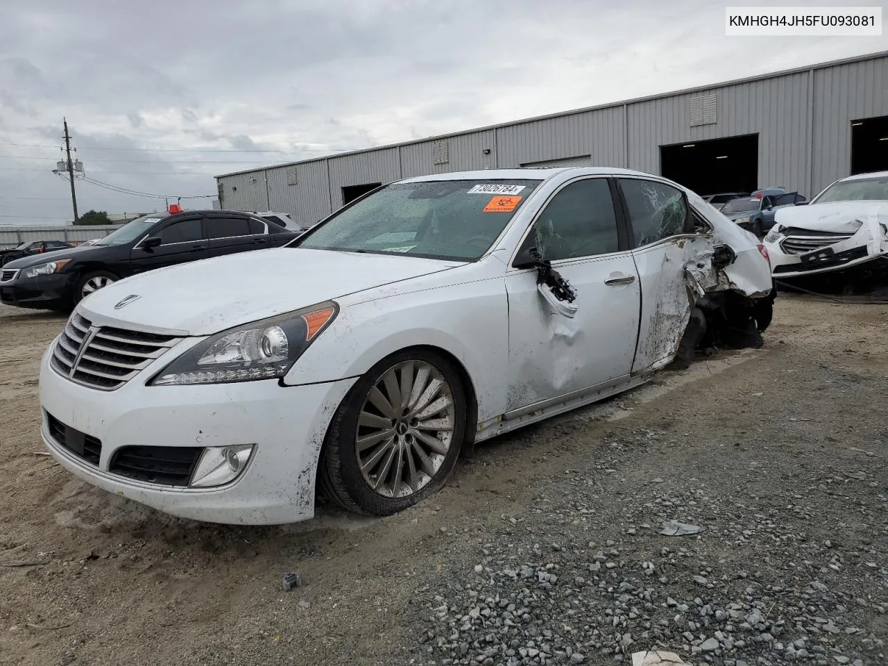 KMHGH4JH5FU093081 2015 Hyundai Equus Signature