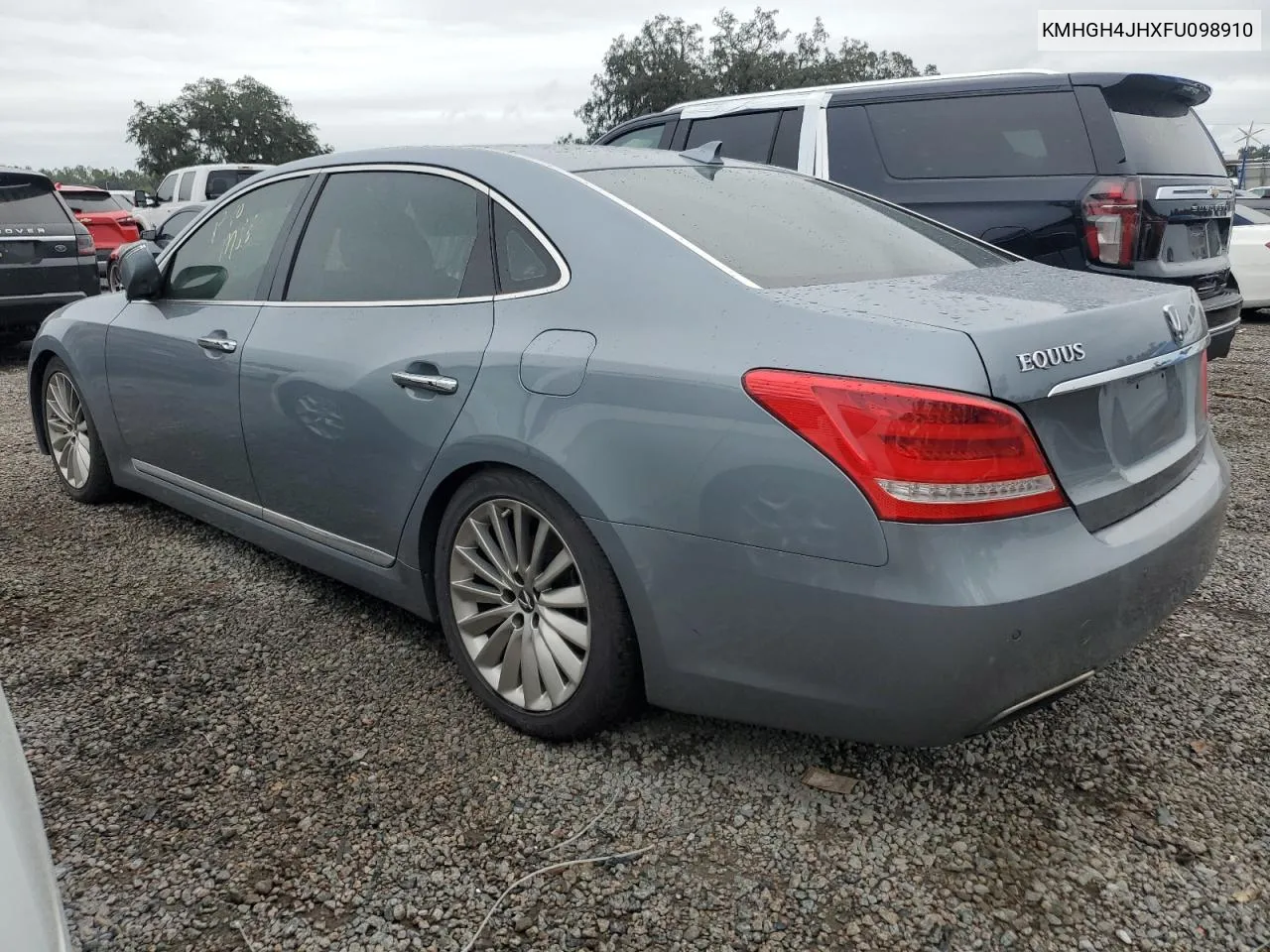 KMHGH4JHXFU098910 2015 Hyundai Equus Signature