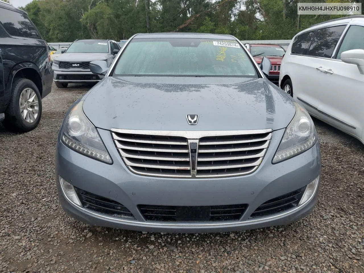 2015 Hyundai Equus Signature VIN: KMHGH4JHXFU098910 Lot: 74253874