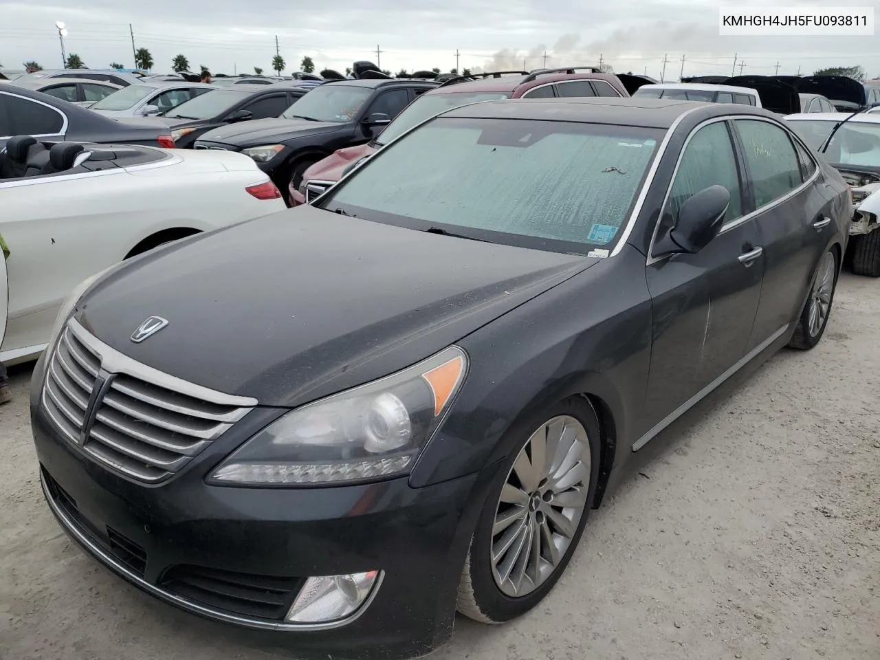 2015 Hyundai Equus Signature VIN: KMHGH4JH5FU093811 Lot: 75100624