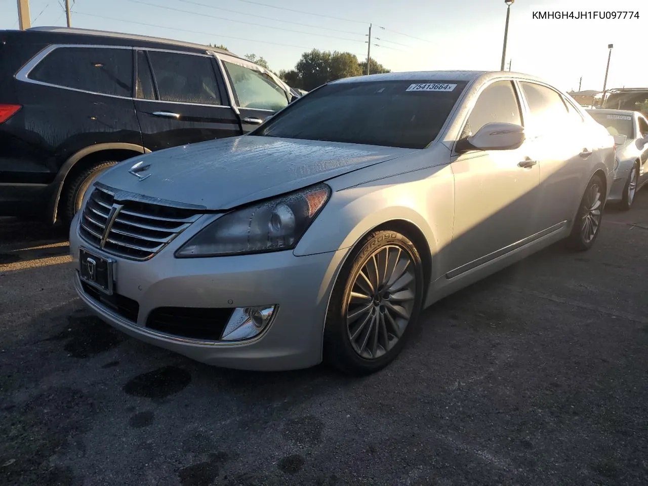 2015 Hyundai Equus Signature VIN: KMHGH4JH1FU097774 Lot: 75413664