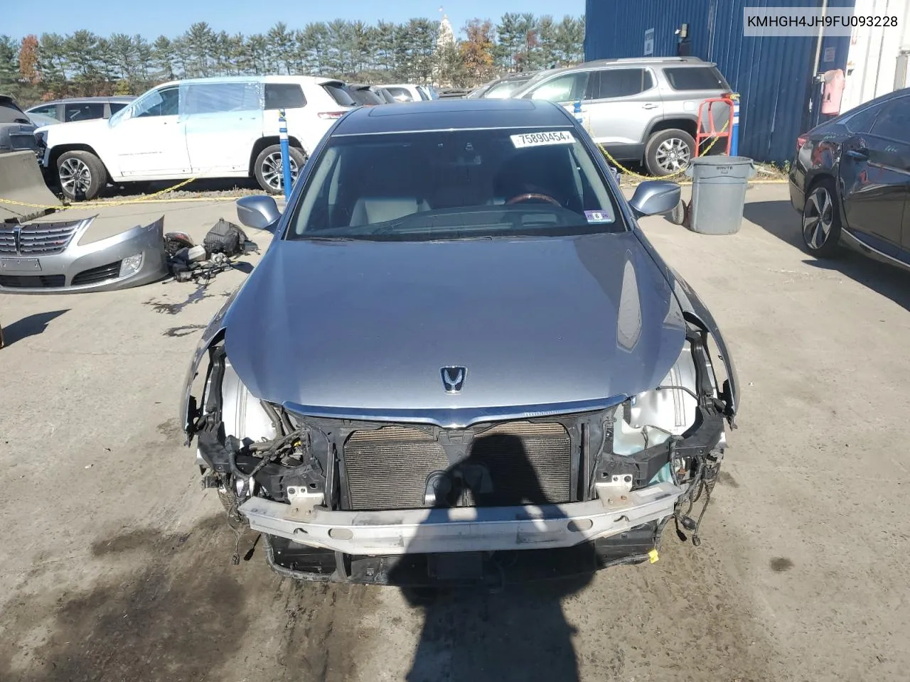 KMHGH4JH9FU093228 2015 Hyundai Equus Signature