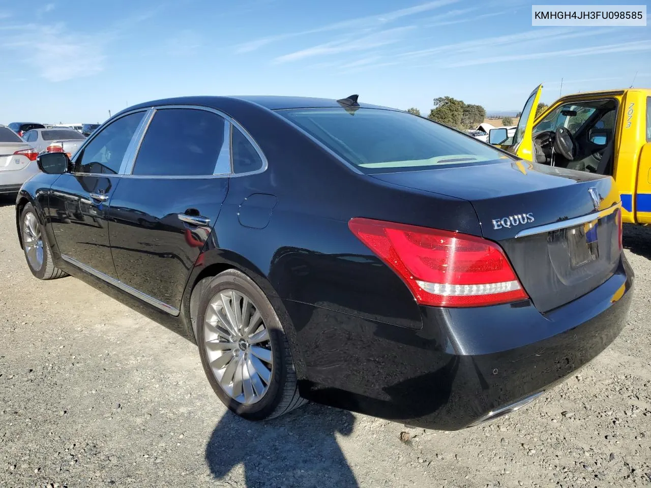 2015 Hyundai Equus Signature VIN: KMHGH4JH3FU098585 Lot: 79204314