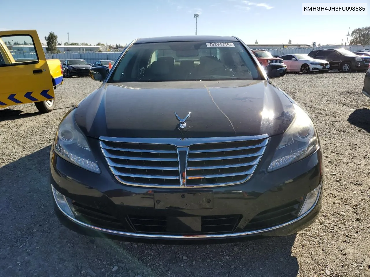 2015 Hyundai Equus Signature VIN: KMHGH4JH3FU098585 Lot: 79204314