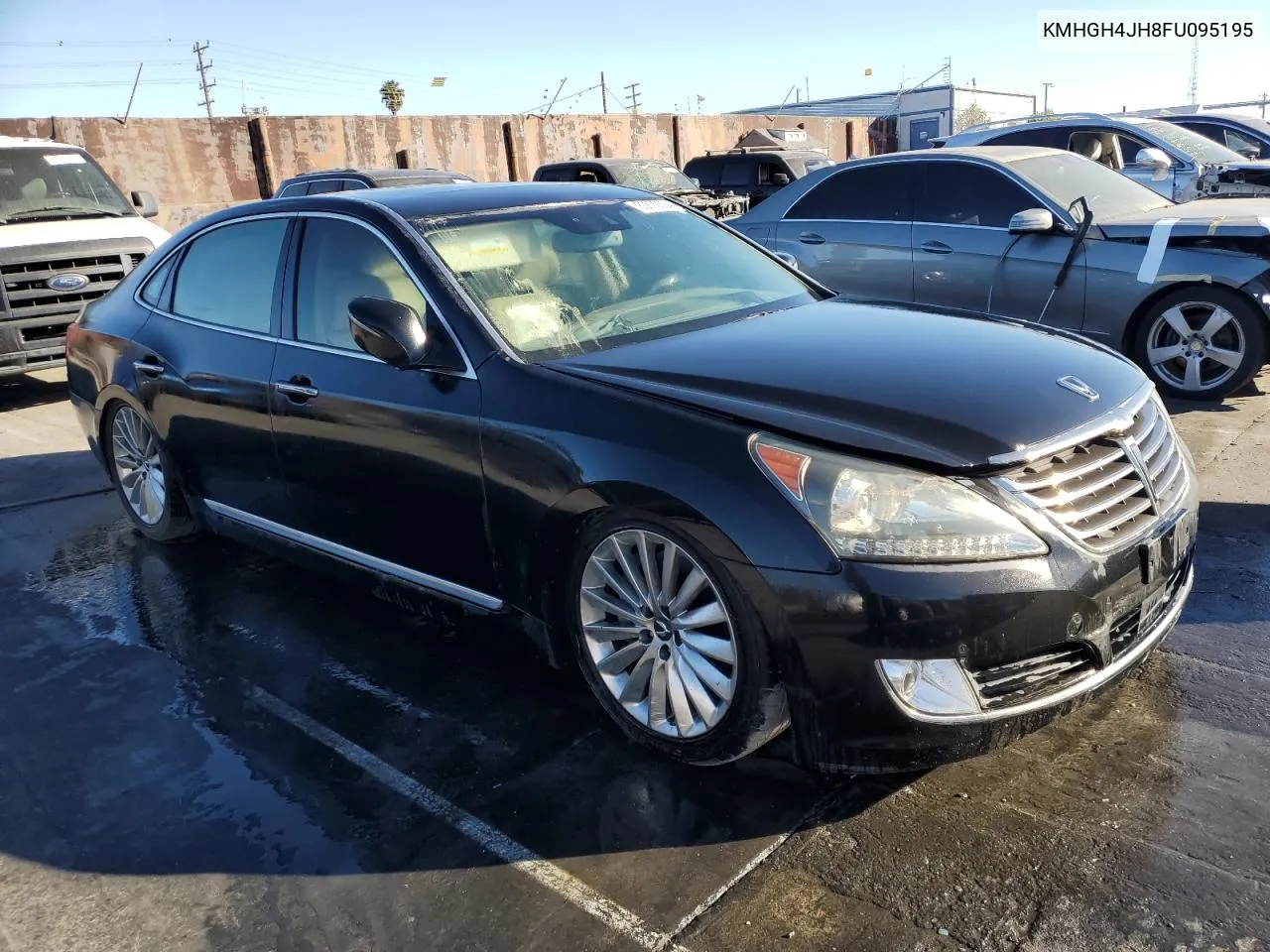 KMHGH4JH8FU095195 2015 Hyundai Equus Signature