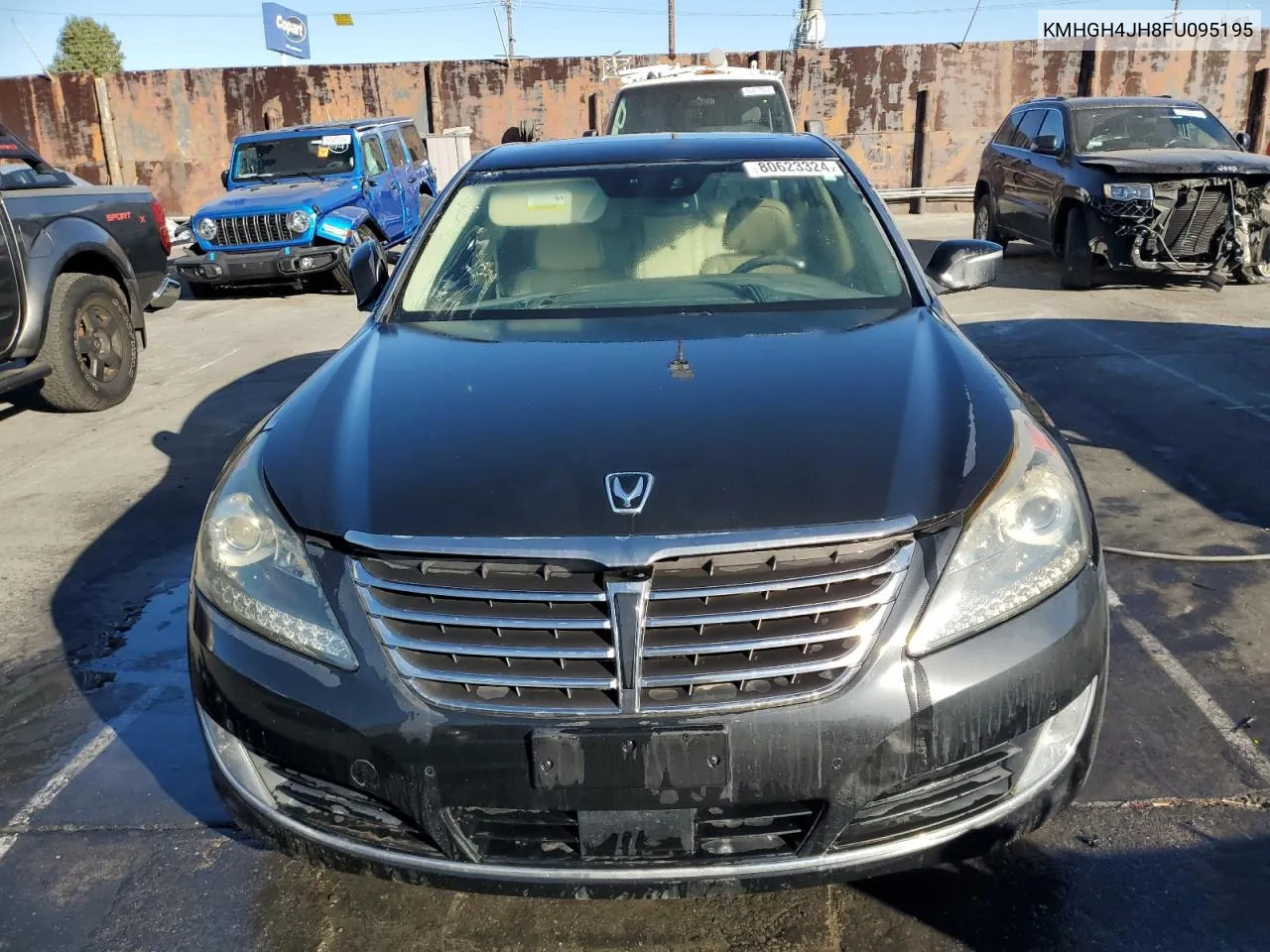 KMHGH4JH8FU095195 2015 Hyundai Equus Signature