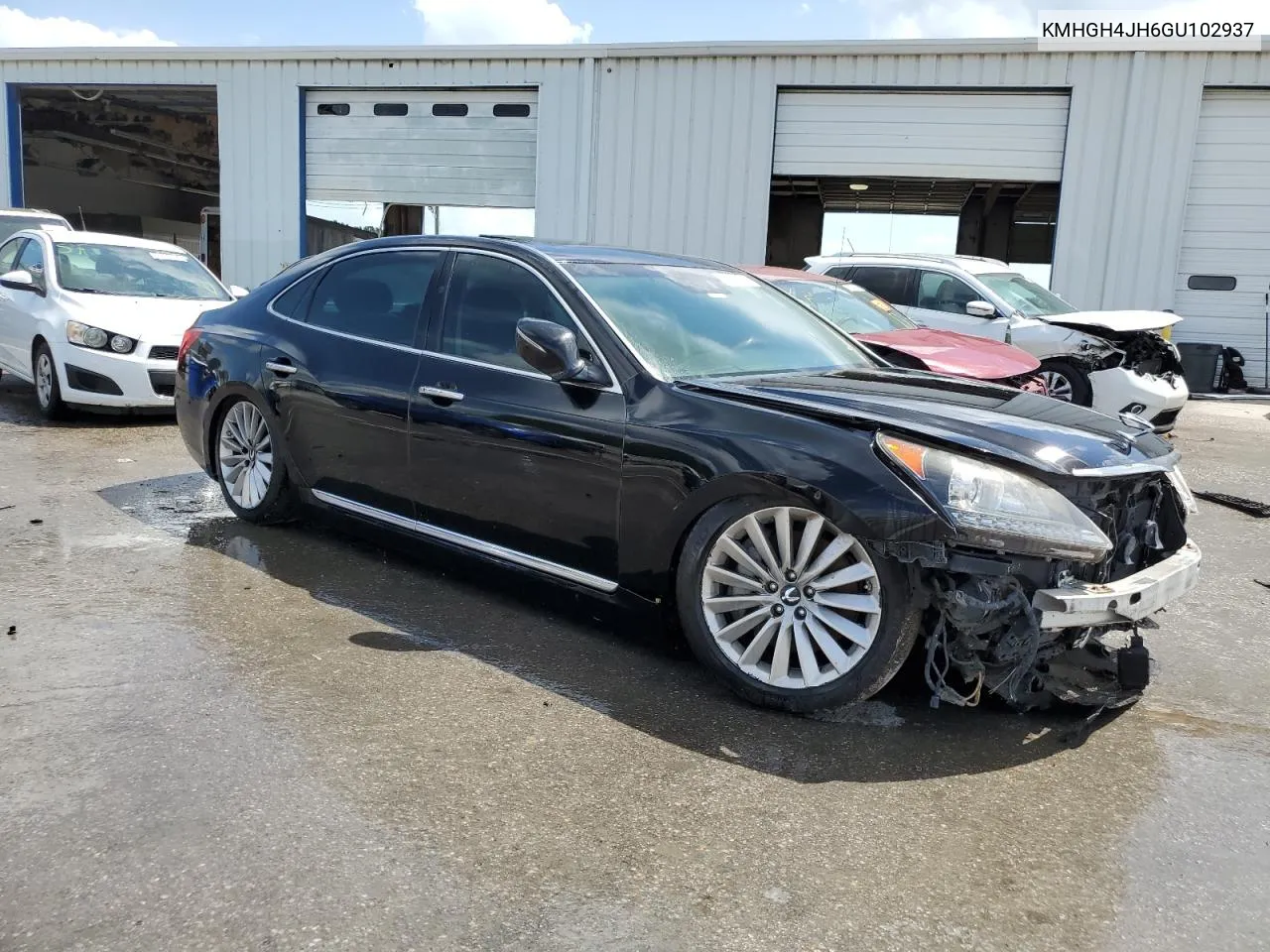 2016 Hyundai Equus Signature VIN: KMHGH4JH6GU102937 Lot: 52892654