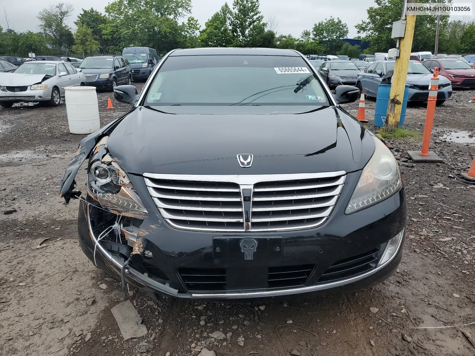 2016 Hyundai Equus Signature VIN: KMHGH4JH1GU103056 Lot: 65665644