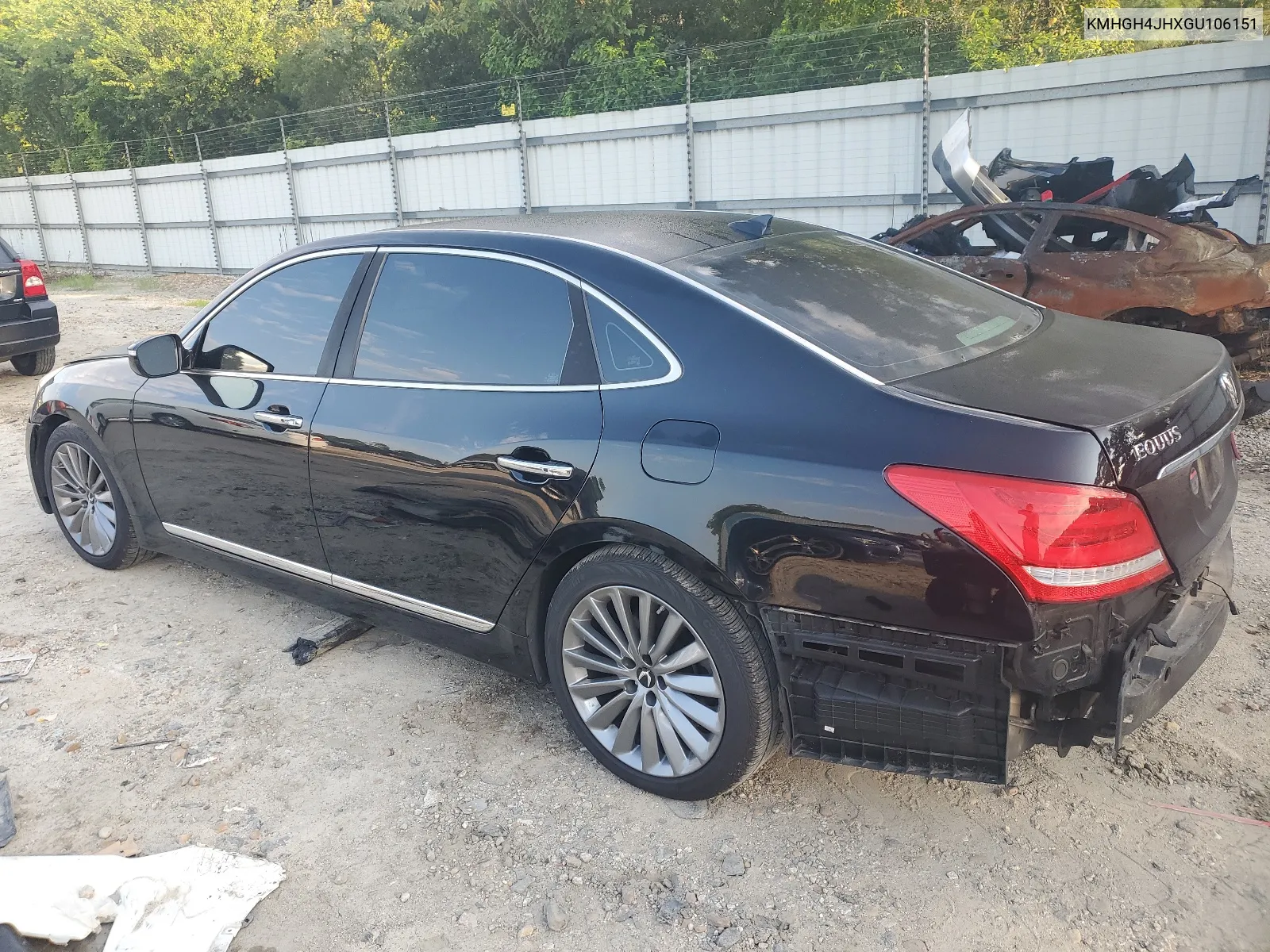 KMHGH4JHXGU106151 2016 Hyundai Equus Signature