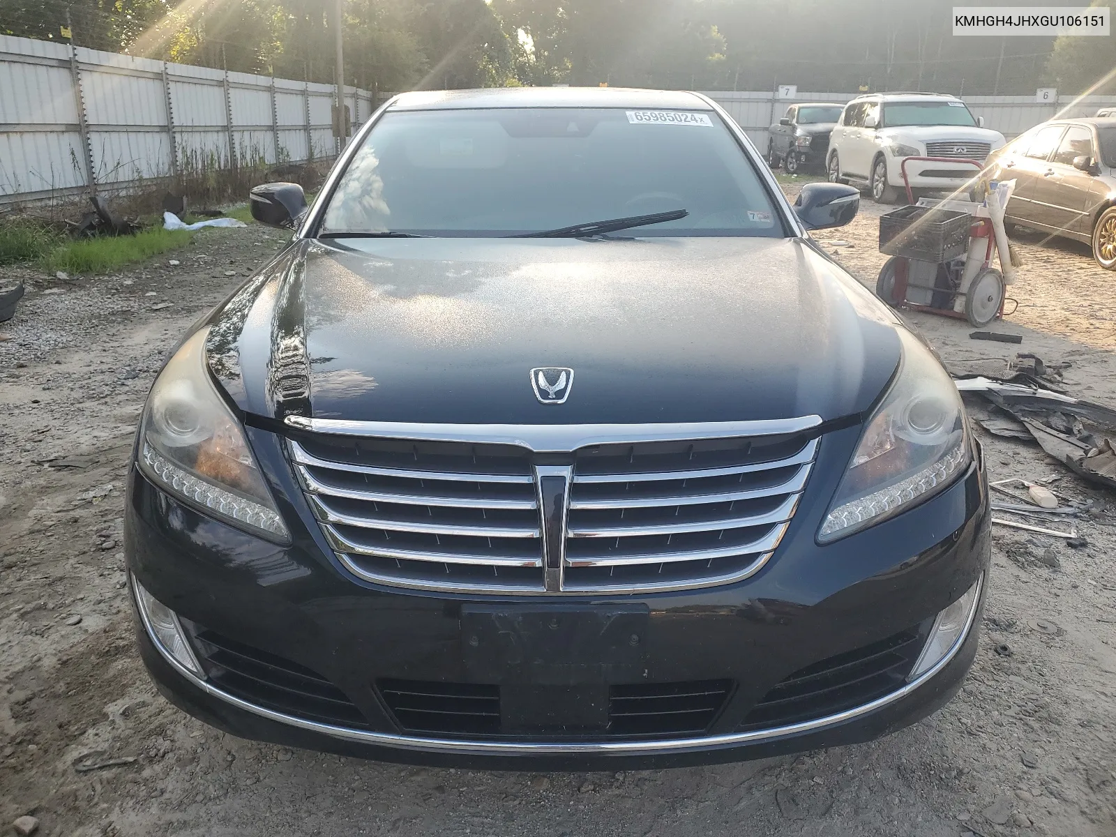 KMHGH4JHXGU106151 2016 Hyundai Equus Signature