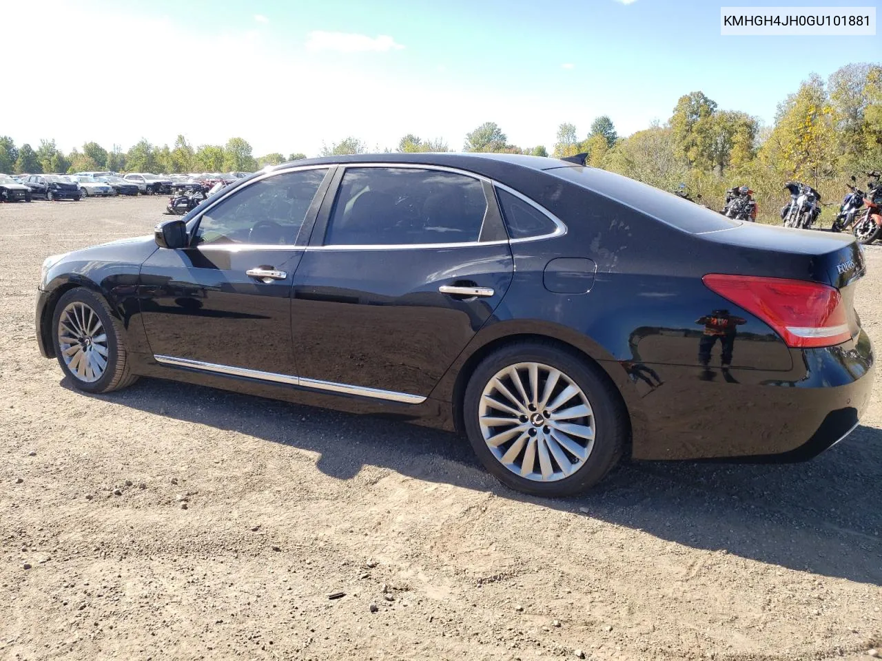 KMHGH4JH0GU101881 2016 Hyundai Equus Signature