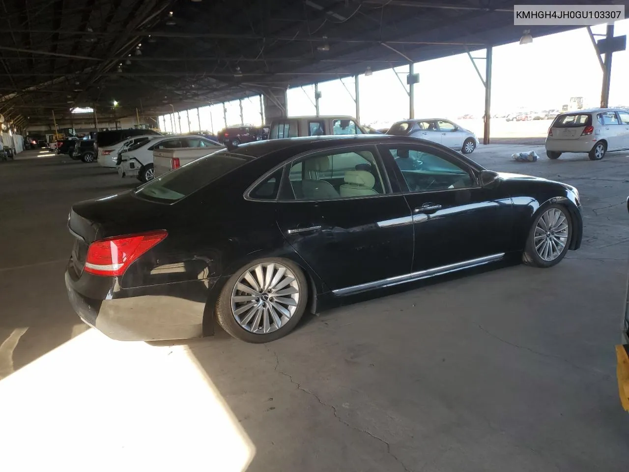 2016 Hyundai Equus Signature VIN: KMHGH4JH0GU103307 Lot: 77865694