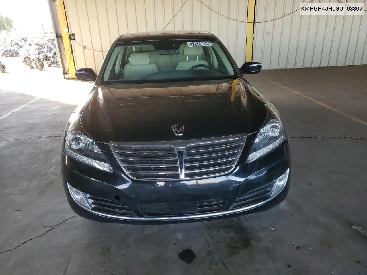 2016 Hyundai Equus Signature VIN: KMHGH4JH0GU103307 Lot: 77865694