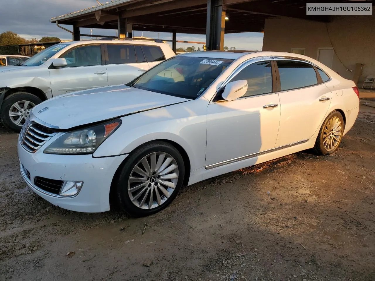 2016 Hyundai Equus Signature VIN: KMHGH4JH1GU106362 Lot: 77890444