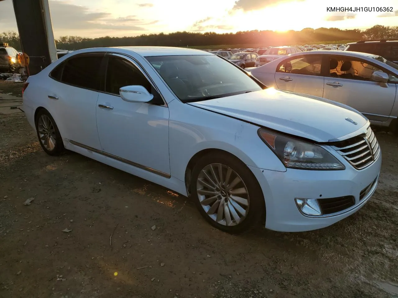 2016 Hyundai Equus Signature VIN: KMHGH4JH1GU106362 Lot: 77890444