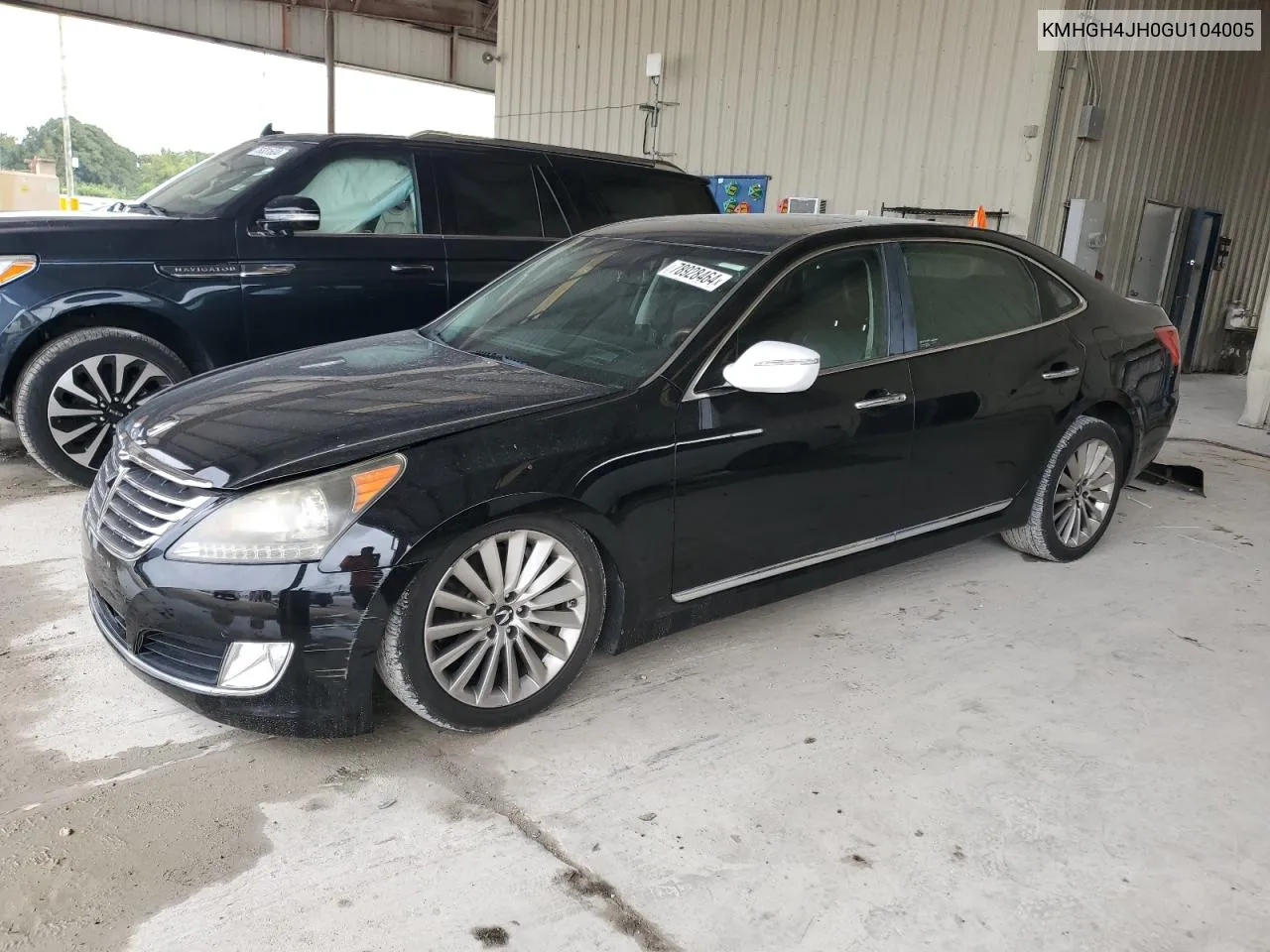 2016 Hyundai Equus Signature VIN: KMHGH4JH0GU104005 Lot: 78928464