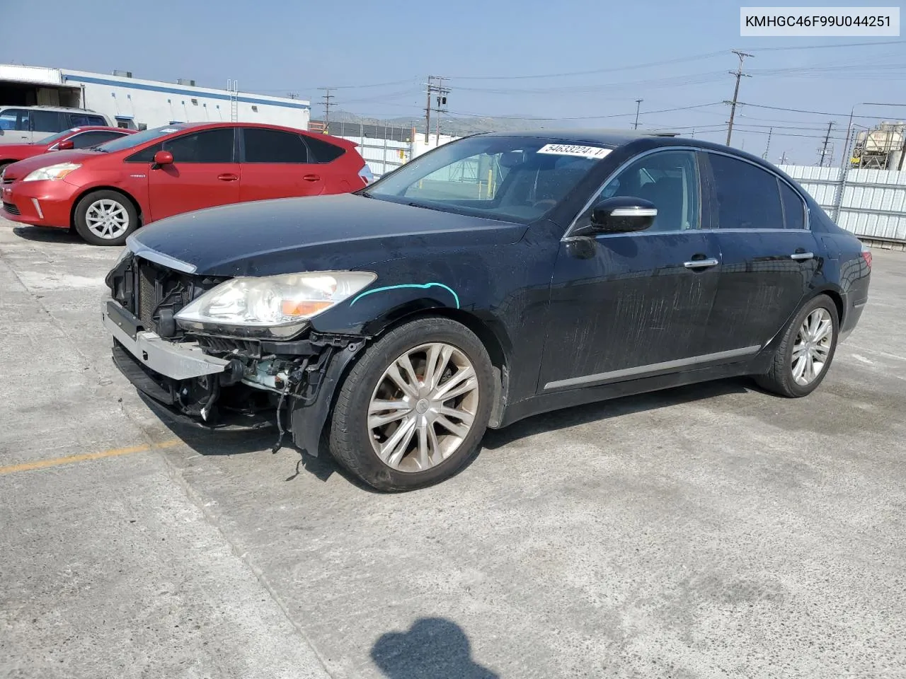 2009 Hyundai Genesis 4.6L VIN: KMHGC46F99U044251 Lot: 54633224