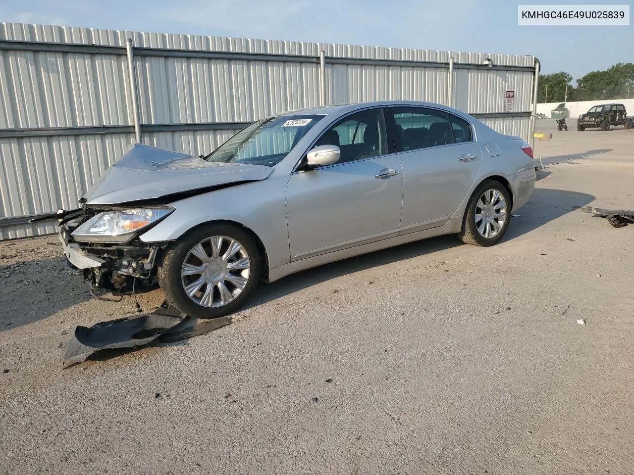 KMHGC46E49U025839 2009 Hyundai Genesis 3.8L