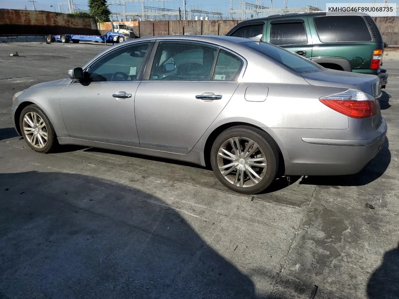 2009 Hyundai Genesis 4.6L VIN: KMHGC46F89U068735 Lot: 66893364