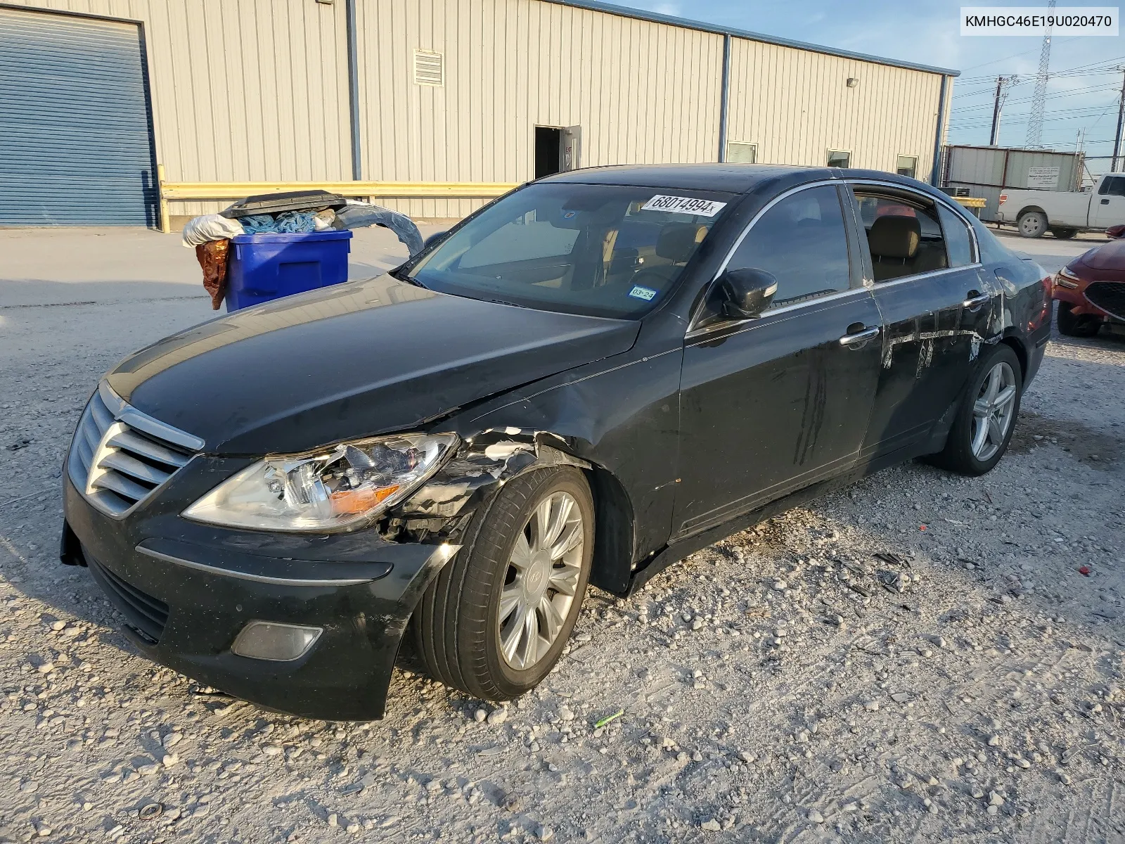 KMHGC46E19U020470 2009 Hyundai Genesis 3.8L