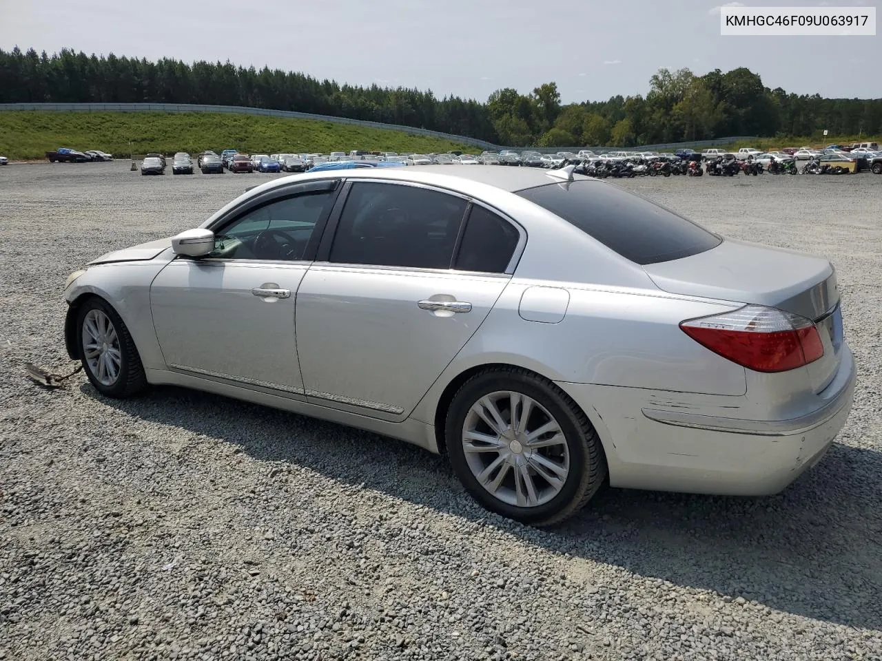 2009 Hyundai Genesis 4.6L VIN: KMHGC46F09U063917 Lot: 70833994