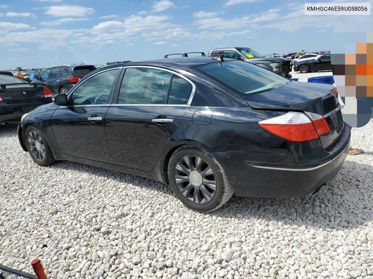 KMHGC46E59U058056 2009 Hyundai Genesis 3.8L