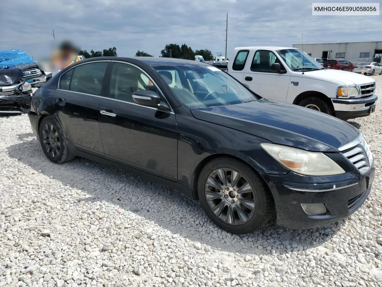 KMHGC46E59U058056 2009 Hyundai Genesis 3.8L