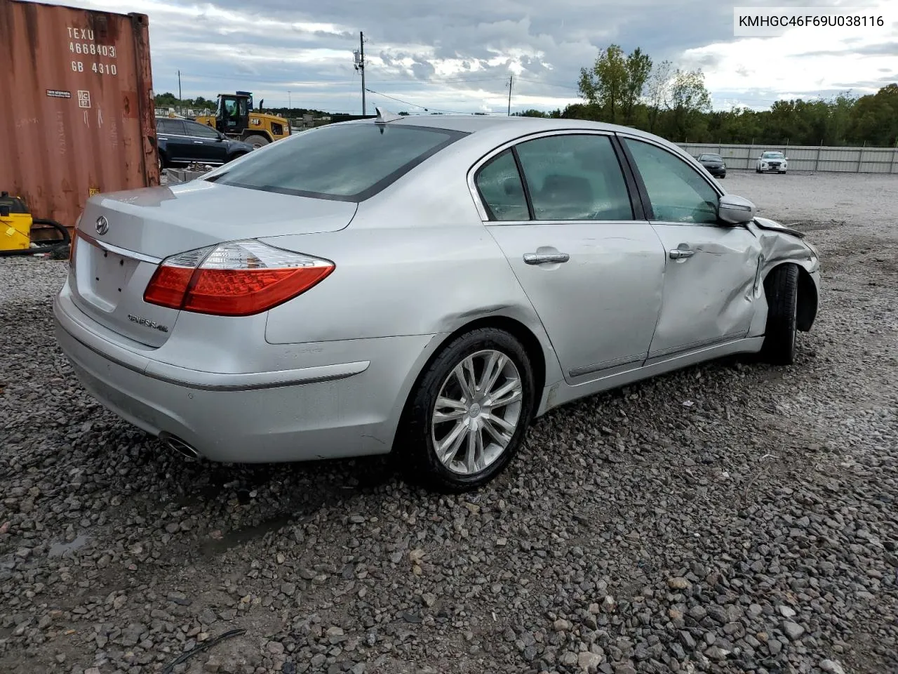 2009 Hyundai Genesis 4.6L VIN: KMHGC46F69U038116 Lot: 71813094