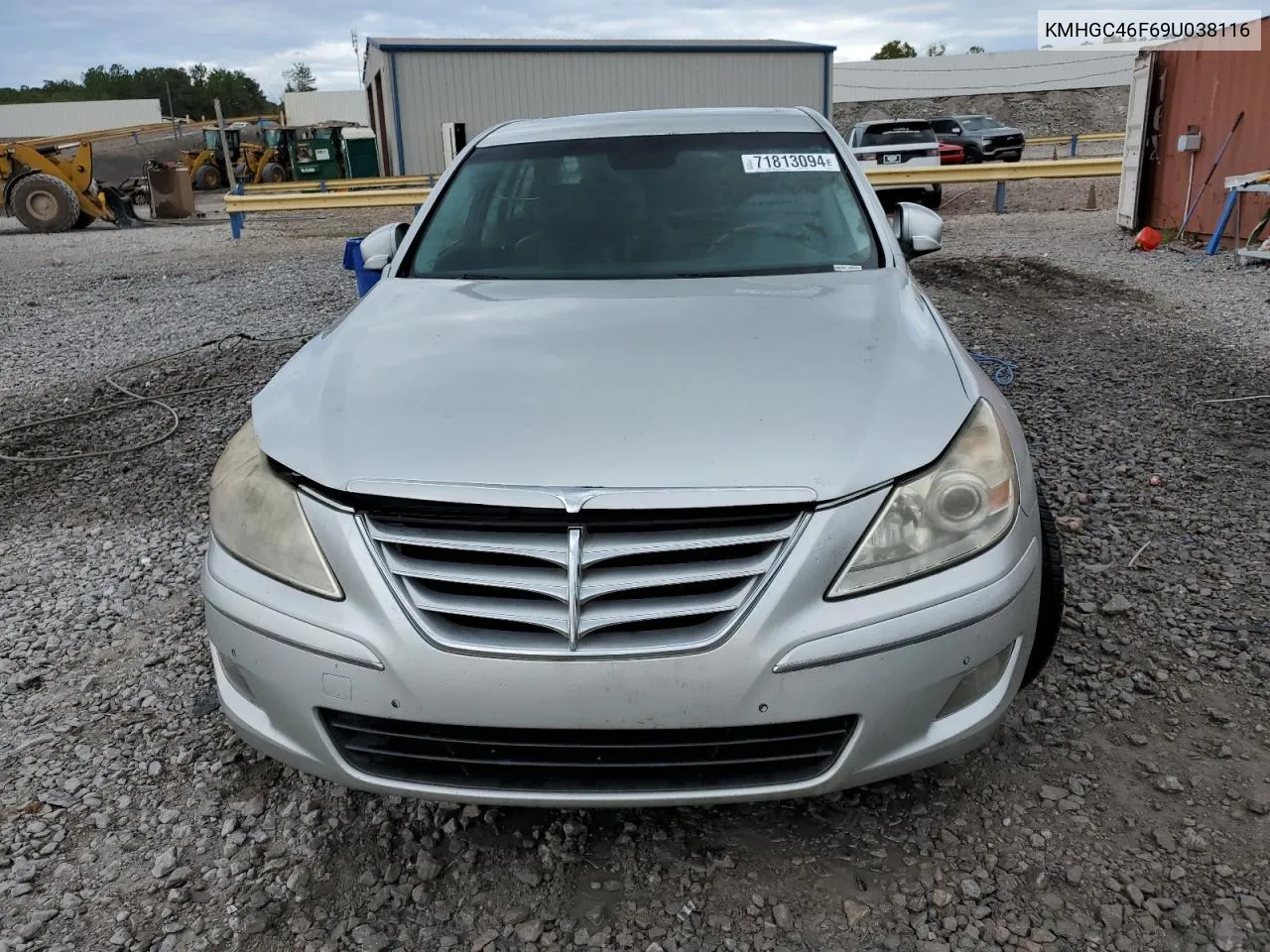 2009 Hyundai Genesis 4.6L VIN: KMHGC46F69U038116 Lot: 71813094