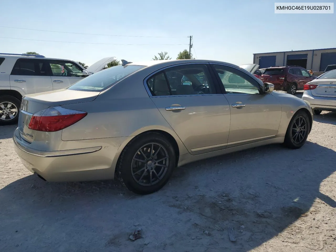 KMHGC46E19U028701 2009 Hyundai Genesis 3.8L