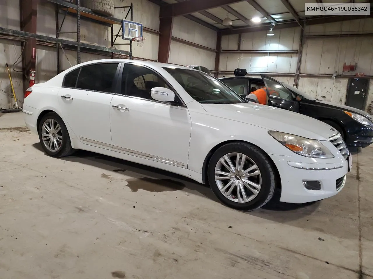 2009 Hyundai Genesis 4.6L VIN: KMHGC46F19U055342 Lot: 71947314