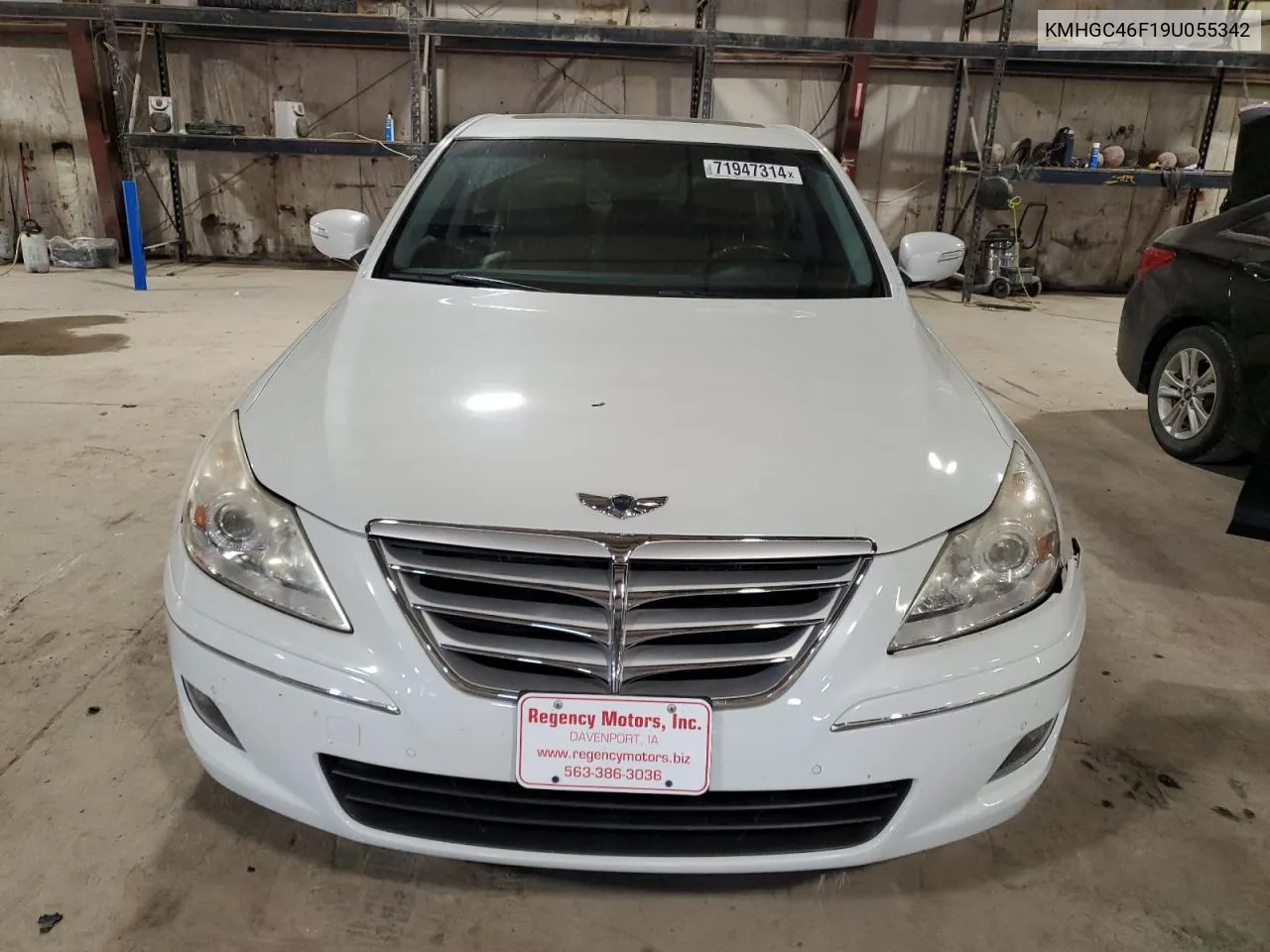 2009 Hyundai Genesis 4.6L VIN: KMHGC46F19U055342 Lot: 71947314