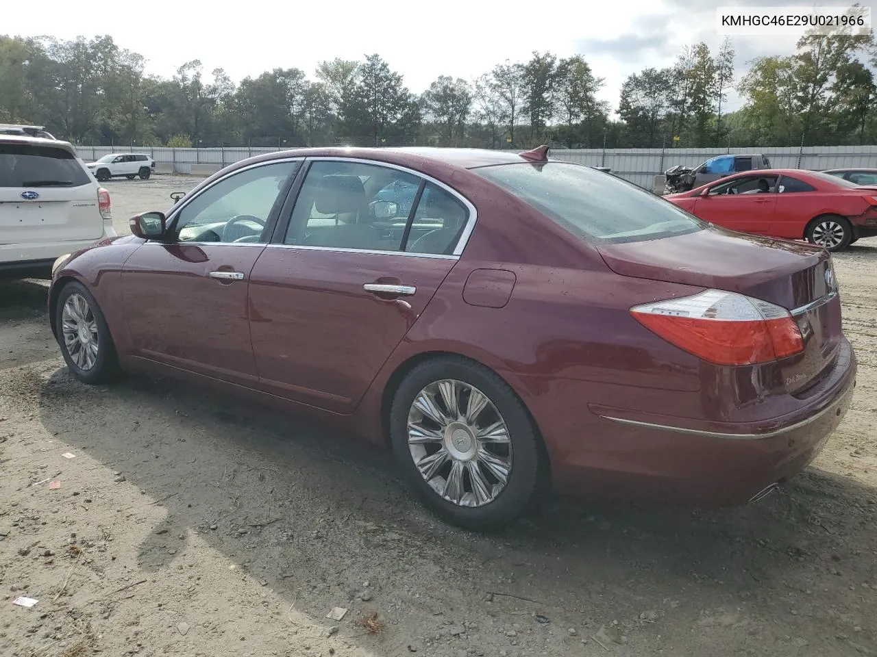 2009 Hyundai Genesis 3.8L VIN: KMHGC46E29U021966 Lot: 72377714