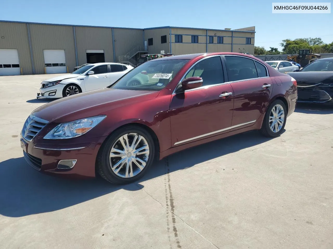 2009 Hyundai Genesis 4.6L VIN: KMHGC46F09U044266 Lot: 73326074