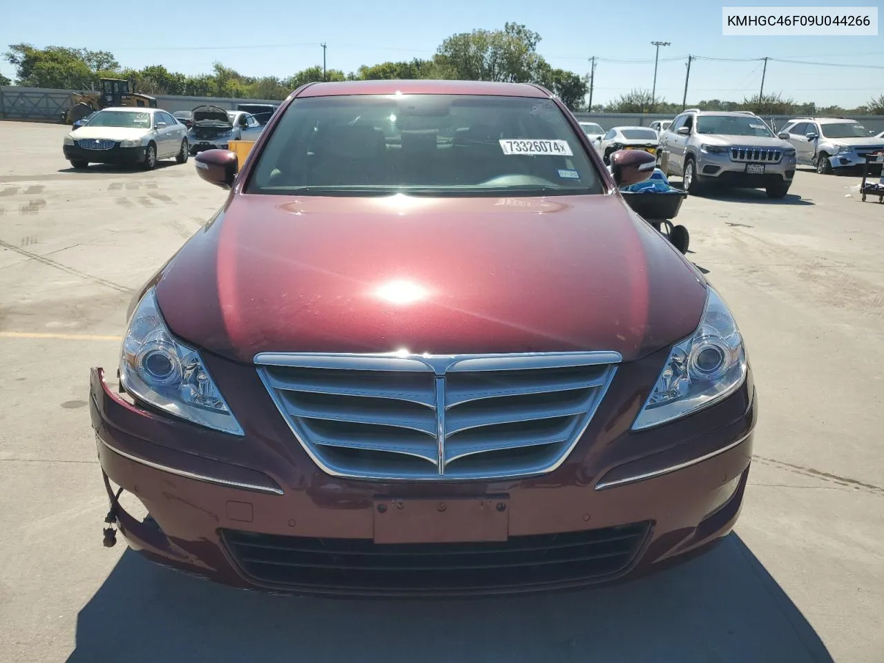 2009 Hyundai Genesis 4.6L VIN: KMHGC46F09U044266 Lot: 73326074