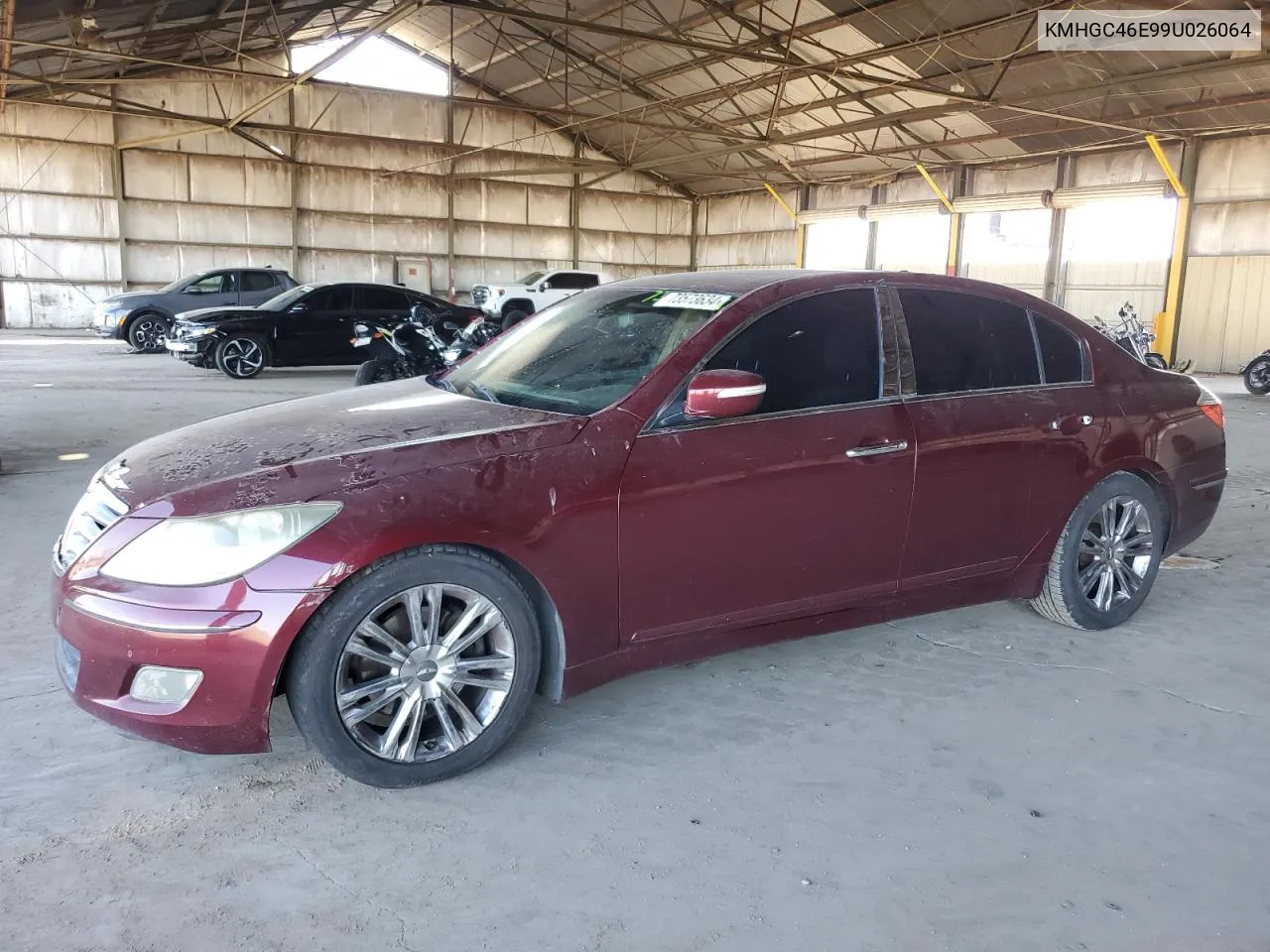 2009 Hyundai Genesis 3.8L VIN: KMHGC46E99U026064 Lot: 73573634