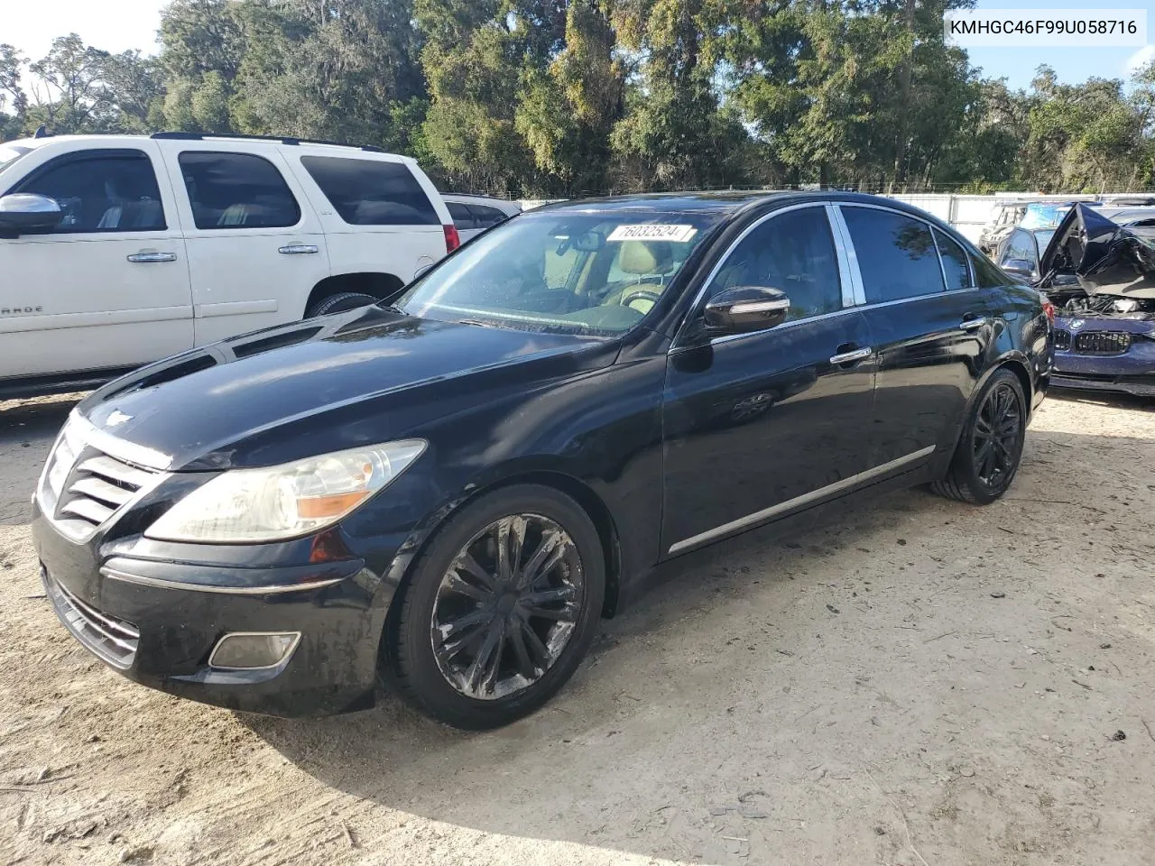 KMHGC46F99U058716 2009 Hyundai Genesis 4.6L