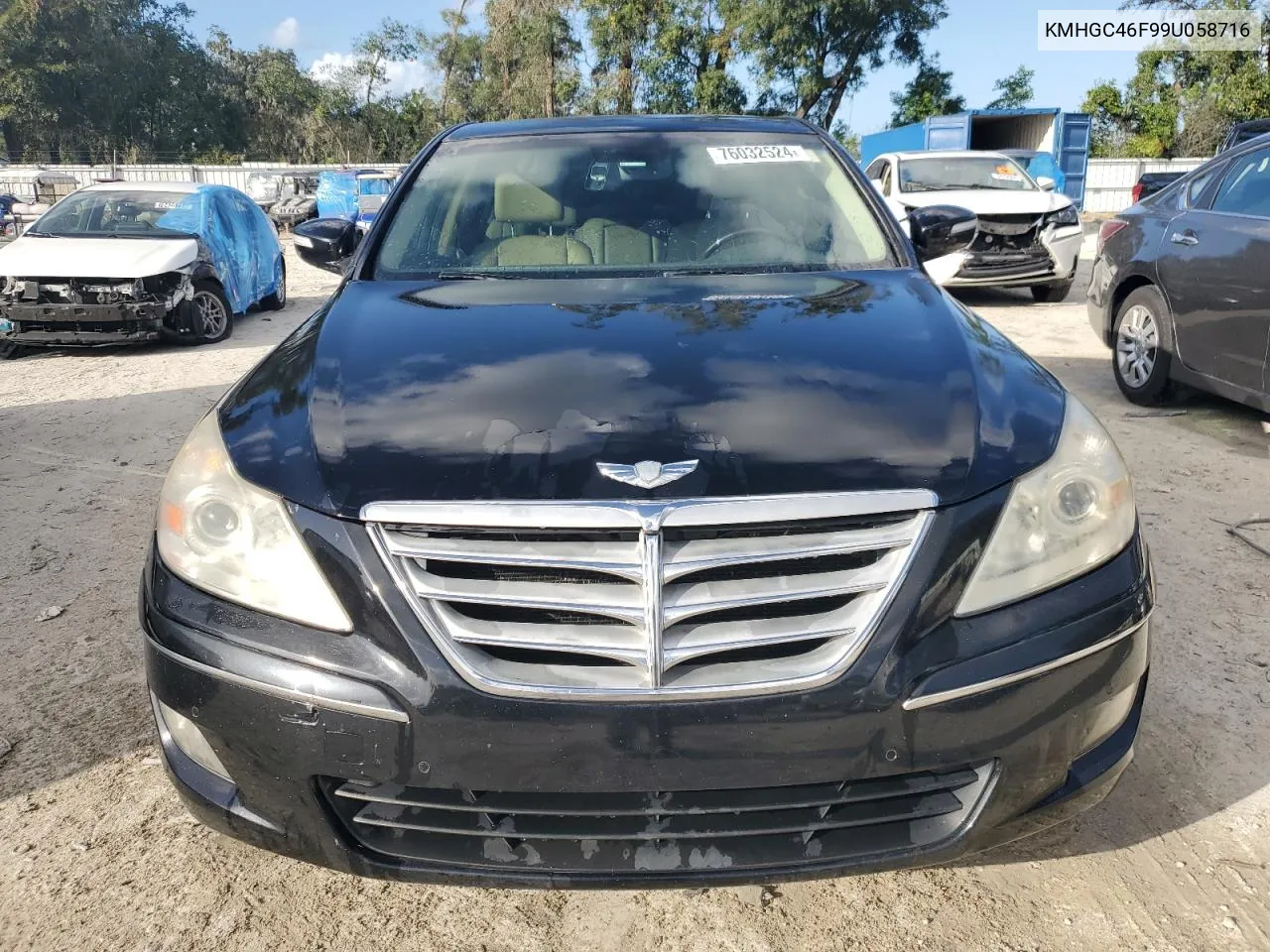 KMHGC46F99U058716 2009 Hyundai Genesis 4.6L